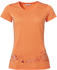 VAUDE Women's Skomer Print T-Shirt II (42626) sweet orange