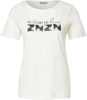 Street One Shirt mit Frontprint (A320270) off white