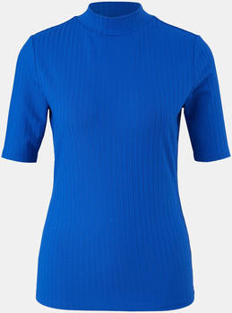 Comma T-Shirt mit Turtleneck (2140716.5603) blau