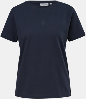 Comma T-Shirt mit Frontprint (2145885.5996) blau