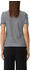 Comma T-Shirt mit Streifen (2145856.99G0) schwarz