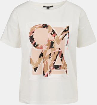 Comma T-Shirt aus Modalmix (2137846.01E5) weiß