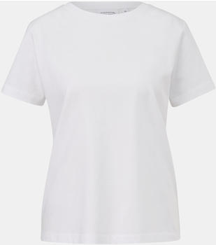 Comma T-Shirt mit Frontprint (2145885.0100) weiß