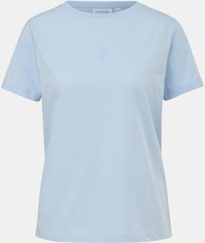 Comma T-Shirt mit Frontprint (2145885.5063) blau