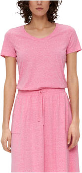 S.Oliver T-Shirt mit U-Ausschnitt (2134659) rosa
