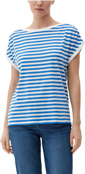 S.Oliver T-Shirt mit U-Boot-Ausschnitt (2130539) blau