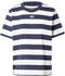 Esprit Gestreiftes T-Shirt mit Logostickerei (994EE1K306) navy