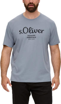 S.Oliver T-Shirt mit Logo-Print (2139910) grau