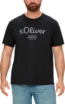 S.Oliver T-Shirt mit Logo-Print (2139910) schwarz