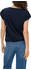 S.Oliver T-Shirt mit gerafften Ärmeln (2142137) blau