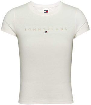 Tommy Hilfiger Slim Tonal Linear Short Sleeve T-Shirt (DW0DW17827) beige