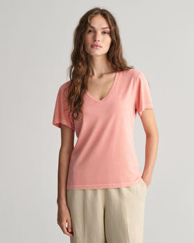 GANT Sunfaded V-Neck T-Shirt (4200867) peachy pink