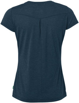 VAUDE Women's Skomer Print T-Shirt II (42626) dark sea/blue