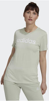 Adidas LOUNGEWEAR Essentials Slim Logo T-Shirt linen green/white (HL2048)