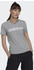 Adidas LOUNGEWEAR Essentials Slim Logo T-Shirt medium grey heather/white (HL2053)