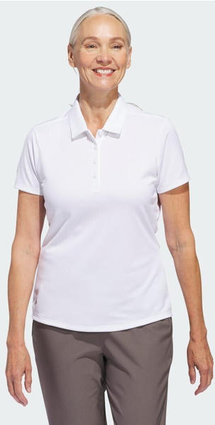 Adidas Solid Performance Short Sleeve Poloshirt white (IP8671)