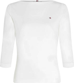 Tommy Hilfiger New Cody Slim 3/4 Sleeve T-shirt (WW0WW40589) white