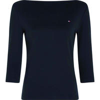 Tommy Hilfiger 3/4-Arm-Shirt "NEW CODY BOAT-NECK" Baumwolle, U-Boot-Ausschnitt,...