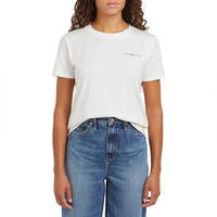 Tommy Hilfiger Rundhalsshirt "1985 REG MINI CORP LOGO C-NK SHORT SLEEVE" mit...