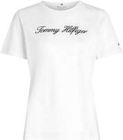 Tommy Hilfiger T-Shirt "NOS SCRIPT REGULAR C-NK SHORT SLEEVE" mit Rundhals und