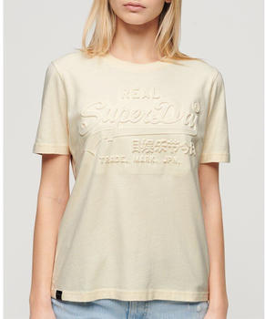 Superdry Embossed Vl Relaxed T-shirt (W1011397A) beige