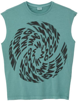 S.Oliver Oversized Top mit Grafikprint (2143075) blau