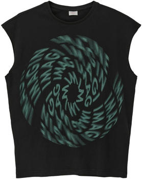 S.Oliver Oversized Top mit Grafikprint (2143075) schwarz