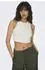Only Vilma Jersey Sleeveless Cropped Tank Top (15282771) cloud dancer