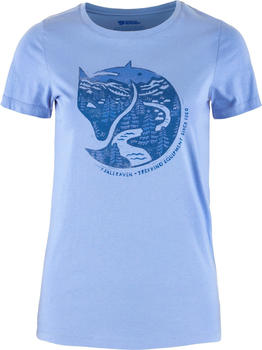 Fj&auml;llr&auml;ven Arctic Fox Print T-Shirt W ultramarine