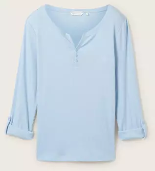 Tom Tailor Langarmshirt mit Bio-Baumwolle (1024036)