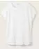 Tom Tailor T-Shirt aus Materialmix (1040547) whisper white