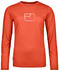 sunset orange: Ortovox 150 Cool Mtn Silhouette Longsleeve (84081)