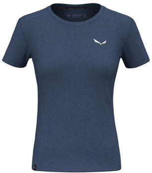 Salewa Eagle Minilogo Merino T-Shirt Women dark denim