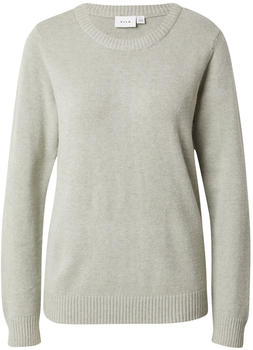 Vila Vila Viril O-neck L/s Knit Top - Noos (14054177) OilGreen/DetailMelange