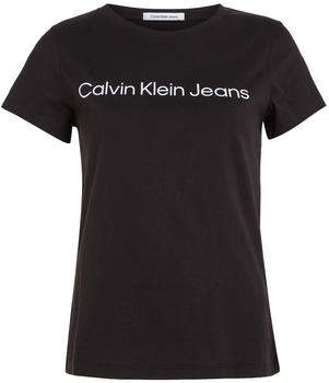 Calvin Klein Slim Organic Cotton Logo T-Shirt ck black