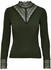 Only Onltilde L/s High Neck Lace Top Jrs Noos (15207788) oliv