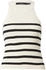 Vero Moda Sticktop 'VMSABA' beige schwarz 15989371