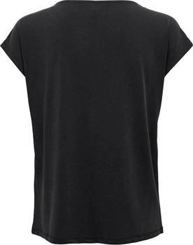 Only Onlfree S S Modal V-Neck Top schwarz