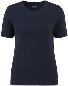 Betty Barclay Basic Shirt Rundhalsausschnitt dunkelblau