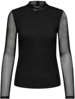 ONLY Langarmshirt "ONLERICA LIFE MESH L/S TOP JRS NOOS" Kunstfaser mit Stretch,