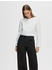 Selected Langarmshirt Essential 1-tlg plain ohne Details