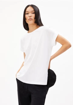 armedangels Idaara Loose Fit T-Shirt weiss