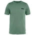 Fjällräven Abisko Wool Logo S S Merinoshirt patinagrun