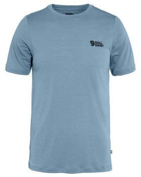 Fj&auml;llr&auml;ven Abisko Wool Logo SS M T-Shirt dawn blue