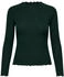 Only Langarmshirt 'EMMA' Ripp-Optik