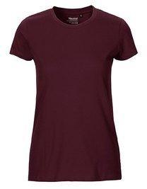 Neutral Damen T-Shirt Fit bordeaux