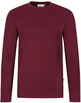 Hakro 279 Regular Fit Longsleeve weinrot