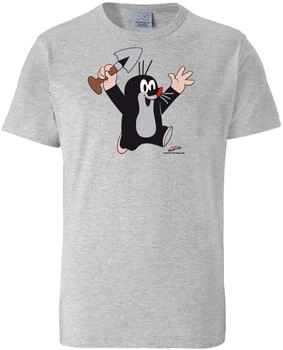 Logoshirt Shirt 'Der kleine Maulwurf' graumeliert