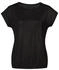 Vivance Dreams Rundhalsshirt Glitzerdruck schwarz