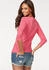 Vivance Dreams Langarmshirt orange apricot weiß